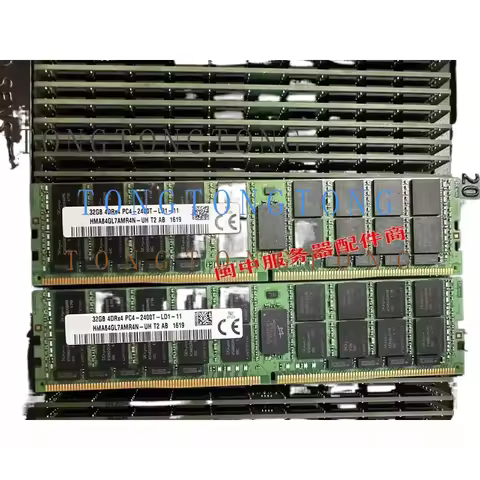 TT For SK Hyundai DDR4 32G 4DRX4 2400 LRDIMM HMA84GL7AMR4N-UH Server Memory