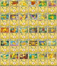 比卡超 中文m6a皮卡丘閃卡set PTCG 30週年