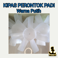 kipas perontok padi putih kipas perontok padi warna putih kipas tleser putih kipas radiator