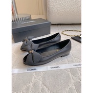 CHANEL Bow Knot Shoes/Flat Shoes