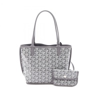 [มือสอง] กระเป๋าถือ Goyard GOYARD รุ่น Ange Mini Pouch แบบกลับด้านได้ ANJCROMINCG51TY51P สีเทา ทำจาก