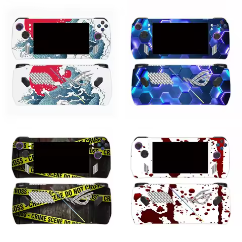Skin Decal for Asus Rog Ally Game Console Stickers Vinyl Decal Protective for Asus Rog Ally