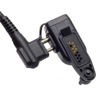 Earpiece Audio Adapter to Headset PTT Speaker for Motorola GP344 GP388 GP328Plus GP688 EX500 EX560 t