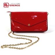 LOUIS VUITTONMI4178 花押字 Vernis Pochette Felicie 肩背包