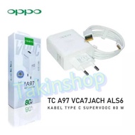 (Fast) Charger Travel Charger/ Oppo A97 80w Fast Charging Charger/ Oppo 1usb Supervooc A97 80W type-