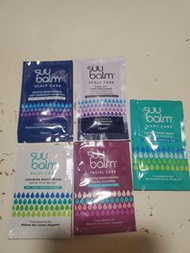 Suu Balm 官方正品 ｜ 醫學級敏感肌個人洗護片裝小樣五件組 ｜ 抗敏去屑洗頭水+神經醯胺保濕乳+溫和潔面乳 ｜ 10ml旅行試用裝超值一口價