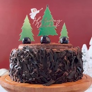 TOUS LES JOURS Cherry Black Forest Fresh cream Cake Kue Natal / Ulang Tahun / Birthday