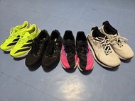 $200 4對全走/全US7.5/25.5cm/Adidas Adizero SL2/Asics Sonoma 7 GTX/Asics Nimbus 25/New Balance Rebel V2