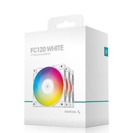DEEPCOOL FC120 White (3 x A-RGB Fan) / Fan Casing 12cm 3 in 1 Original