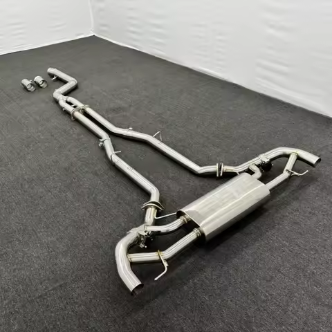 High Quality SUS304 Stainless Steel Catback Exhaust Pipe Fits X5 X6 G05 G06 B58 3.0T
