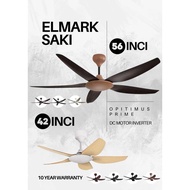 Elmark 56” / 42” Saki Inverter Dc fan kipas ceiling muji gold Alpha Deka Rezo Mava KDK Panasonic