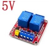 Relay 2 Channel 5V Volt DC high low 250VAC 30VDC 10A module active