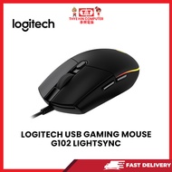 LOGITECH USB GAMING MOUSE G102 LIGHTSYNC