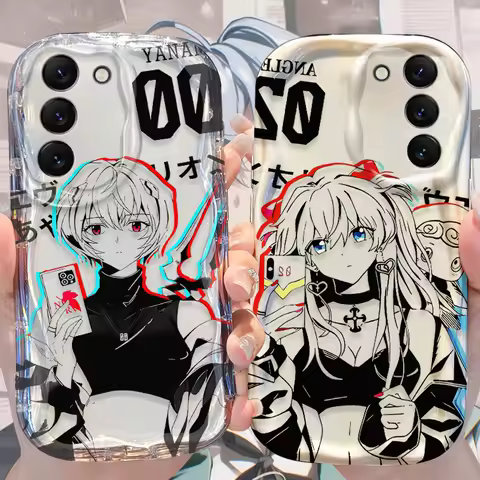N-Neon G-Genesis E-Evangelion Case for Samsung Galaxy S25 S24 S23 S22 S21 Ultra Plus S20 FE A72 A71 