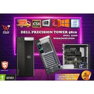DELL PRECISION TOWER T5810 WORKSTATION INTEL XEON E5-1620 V3[32GB DDR4 RAM+4GB NVIDIA QUADRO K2200+1