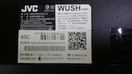 JVC  43C   面板故障