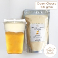 100gr Creamy Cheese Foam Powder Cheese Tea Powder Tea Macchiato Topping keju bubuk minuman