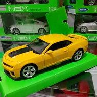 Welly Diecast 1:24 Scale Chevrolet Camaro ZL1 Yellow (Bumblebee) New Not Used Complete
