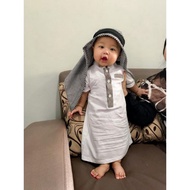 Int2> Baby Boy Robe/Baby koko/Baby Boy Robe/3 Months - 2 Years Premium Rayyon Cotton Retail free Cap