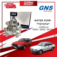 GNS Water Pump Toyota Corolla EE80 EE90 EE100 Quality Guarantee 100% Original Made From Thailand