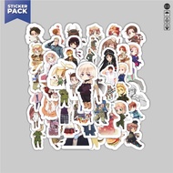 HP [100PCS]Hetalia Anime Stickers Pack: Axis Powers Aesthetic Vinyl Waterproof Decoration Sticker La