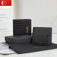 Gucci_ Bag LV_ Bags Crocodile Pattern Cowhide Multi-card Wallet Men's Short Single Compartment Card Holder Bill Coin Pu