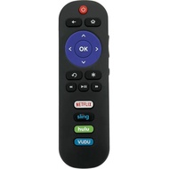 New Remote RC280 Replacement For TCL Roku TV with Netflix Sling Hulu Vudu Keys