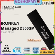 Kingston IronKey D300SM Managed Encrypted Flash Drive ( 4GB/8GB/16GB/32GB/64GB/128GB ) - IKD300SM US
