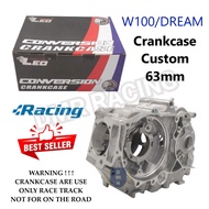 LEO THAILAND DREAM/WAVE100/EX5 CLASS 1 Racing Engine CrankCase Casing Custom 63mm For LEO Block Custom 59mm 60mm Use