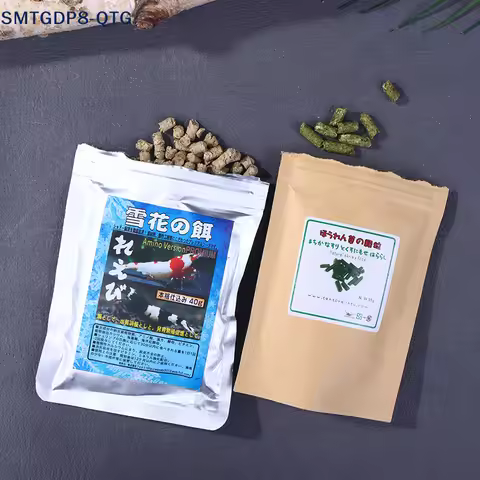 NEW 1 Bag 35g Crystal Red Shrimp Food Natural Spinach Mixed Ingredient Aquarium Fish Tank Aquarium S