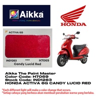 AIKKA HONDA ACTIVA 6G H7069 / CANDY LUCID RED  / CAR & MOTOR SPORT RIM  PAINTING