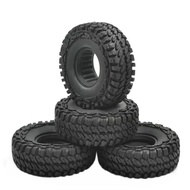 1.9" 1/10 RC Crawler Truck Wheels Tires Metal Beadlock Wheel Rims & 115MM Tyre Tires For RC Rock Car
