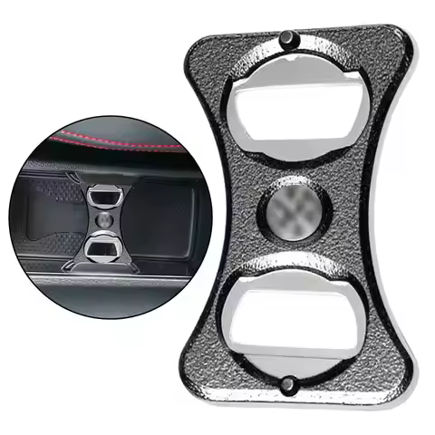 Car Vehicle Bottle Opener for VOLKSWAGEN Golf 6 Jettas MK5 MK6 Scirocco For Car With Center Console