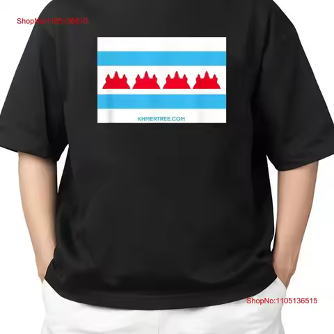 Chicagoan Khmer T Shirt Chill Everyday Style S 4XL vintage Washed Slightly graphic streetwear homme