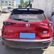 BigSale For Mazda CX-30 Car Rear Window Accessories Tail FIN CX30 Real Carbon Fiber Roof Spoiler Win