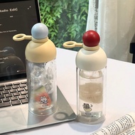 Double Glass Cute Cup High Temperature Portable Water Cup Office Water Cup Glass Tea Cup