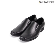 MATINO SHOES รองเท้าคัทชูหนังวีแกน รุ่น MC/B 5515 - BLACK