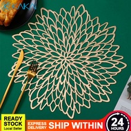 Non Slip Table Mat Nordic PVC Placemat Waterproof Anti Scalding Dining Wedding Restaurant Home Decor