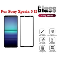 Tempered Glass sony Xperia 5 ii mark 2.5D list black Anti Scratch Xperia 5 II 5ii 5II SO-52A, XQ-AS5