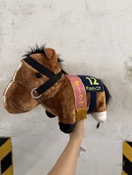 全新 日版景品 毛公仔 日本純種賽馬 THOROUGHBRED COLLECTION 12號馬仔