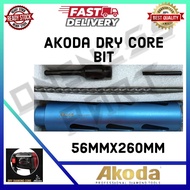 AKODA DRY CORE BIT ( SDS PLUS ) 56mmx260MM AKODA HEAVY DUTY DIAMOND CORE DRILL BIT SET