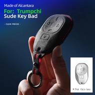 Leather Car Key Case Bag For GAC Trumpchi GS4 GM8 GA3 GA6 SGS7 GA4 GS5 GS3 Legend GS8 Empow J11 J12 