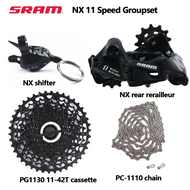 SRAM NX Groupset 11 Speed MTB จักรยานเสือภูเขา NX Shifter ด้านหลัง Derailleur NX PG1130 11-42T หรือ
