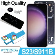 Paparan Amoled Dinamik untuk Samsung S23 Lcd S911b S911b/ds Digitizer Skrin Sentuh untuk Penggantian