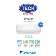 [WIFI INVERTER] DAIKIN Standard Inverter Air Conditioner FTKF R32 1.0HP  1.5HP