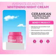 Animate 5X Active Whitening Night Cream Animate Night Cream/