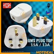 SIRIM UMS 13A 15A 3 Pin Plug Top Kepala Plug Extention Plug Welding Heavy Duty Plug
