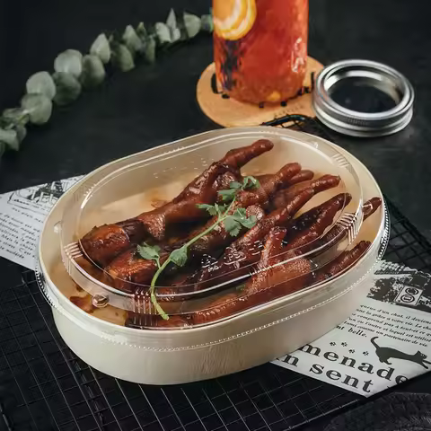 Disposable Wooden Lunch Box for Dessert Cake, Packing Kit, Japanese Bento Boxes, Sushi Container wit