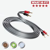 QED XT40i UNTERMINATED (5 METER), SPEAKER CABLE, AUDIO SPEAKER CABLE, REFERENCE SERIES, LOUDSPEAKER CABLE (GREY)