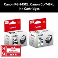 [Bundle Set] Canon PG-745XL Canon CL-746XL Ink Cartridges 745 Black 746 Color Canon PG-745 XL Black 